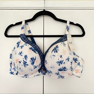 Lane Bryant Cotton Boost Plunge Bra